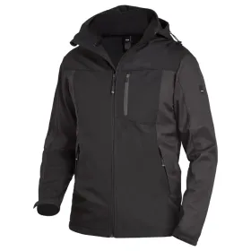 Softshelljacke "JANNIK" L, anthrazit/schwarz