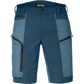 Stretch-Shorts "MASCHINE" 52, Blau