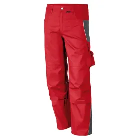 Bundhose „pro mg 245“ 50, rot/grau