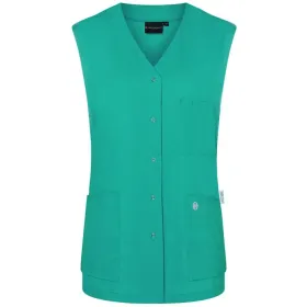 Ärmelloser Damen Kasack &quot;KS 67&quot; 52, emerald