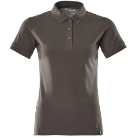 Damen Bio Polo-Shirt &quot;20593&quot; Crossover dunkelanthrazit, M