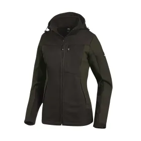 Damen Softshelljacke &quot;JULIA&quot; M, oliv/schwarz