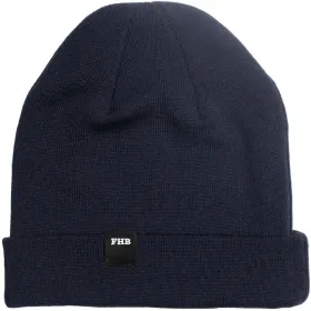 Merino-Rollmütze &quot;WENDELIN&quot; marine