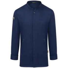 Herren Kochjacke &quot;JM 35&quot; 50, stahlblau