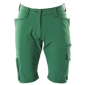 Damen Stretch-Shorts "ACCELERATE PEARL" grün, C50 (EU 50)