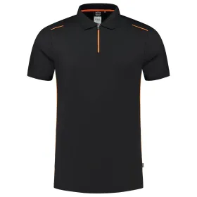 Polo-Shirt &quot;202703&quot; Accent black/orange, S