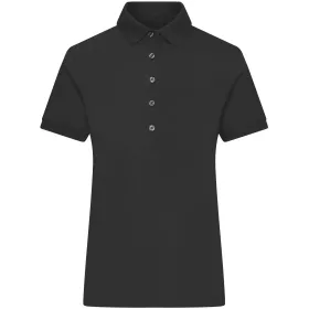 Damen Polo-Shirt &quot;JN1301&quot; Mercerised L, black