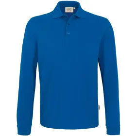 Longsleeve-Poloshirt "PERFORMANCE" 815 M, royal