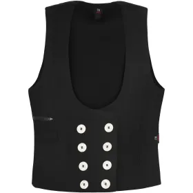 Damen Zunftweste Canvas &quot;HERDIS&quot; schwarz 36