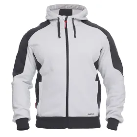 Kapuzen Sweatshirt &quot;8820-233&quot; Galaxy 5XL, weiß/grau