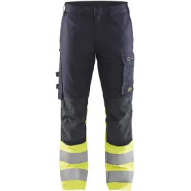 Multinorm Bundhose mit Stretch &quot;1787&quot; Inherent gelb/marine C46
