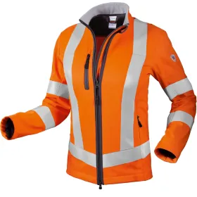 Damen Warnschutz Softshelljacke &quot;2122-940&quot; Hi-Vis Comfort orange M