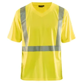 Warnschutz T-Shirt &quot;3386&quot; UV-Schutz XL, gelb