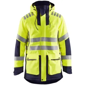 Warnschutz Winterparka &quot;4469&quot; Evolution gelb/marine XL