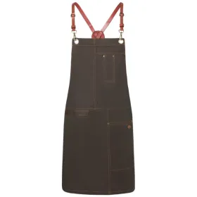 Latzschürze Urban &quot;LS25&quot; chocolate