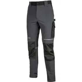Stretch Bundhose &quot;ATOM LONG&quot; Performance asphalt grey, S (DE size: XS)