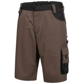 Arbeitsshorts &quot;MOTION TEX PLUS&quot; 52, braun/schwarz