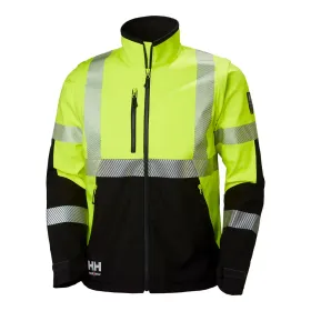 Warnschutz Softshelljacke 2in1 &quot;ICU&quot; XL, gelb/schwarz