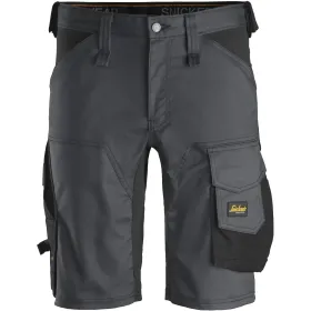 Shorts "6143" AllroundWork 52, stahlgrau/schwarz