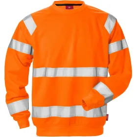 Warnschutz Sweatshirt "7446 SHV" UV-Schutz XS, Orange
