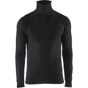 Unterhemd mit Merinowolle &quot;4894&quot; XWARM schwarz L