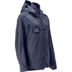 Damen Hardshell-Regenjacke &quot;22011-657&quot; Customized schwarzblau, XXL