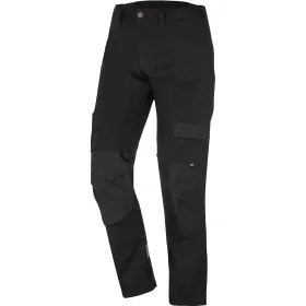 Stretch Bundhose Canvas &quot;LEO&quot; 52, schwarz