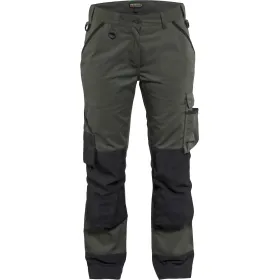 Damen Garten Bundhose &quot;7154&quot; armygrün/schwarz C36