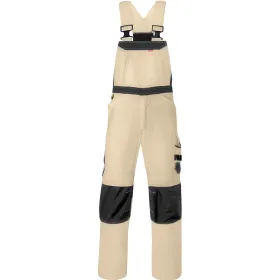 Latzhose &quot;20195&quot; Attitude sand/dunkelgrau, 66