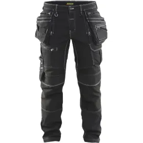 Stretch Handwerker-Jeans &quot;X1900&quot; C48, schwarz