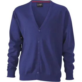 V-Neck Cardigan &quot;JN661&quot; L, royal
