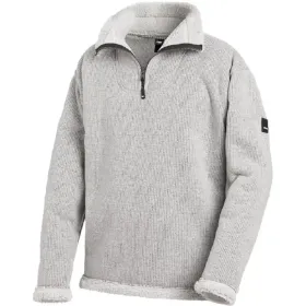 Webpelz-Troyer "ROBERT" grau-meliert, XL