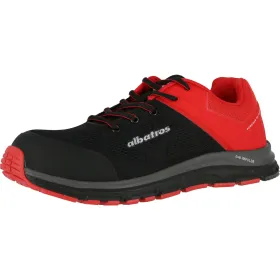 Sicherheitshalbschuhe S1P &quot;LIFT RED IMPULSE LOW&quot; 44, schwarz/rot