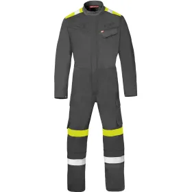 Multinorm Overall &quot;20335&quot; Force+ 54, dunkelgrau/gelb