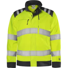 Warnschutz Bundjacke &quot;4067 GPLU&quot; Green Trofta gelb/schwarz, M