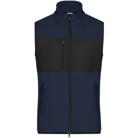 Fleeceweste &quot;JN1310&quot; 3XL, navy/black