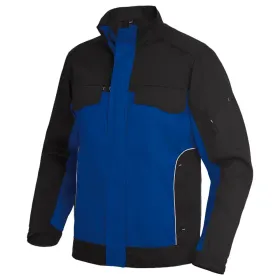 Premium Arbeitsjacke ERNST &quot;Twill 300&quot; L, royalblau/schwarz