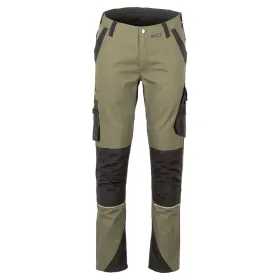 Stretch-Bundhose &quot;NORIT&quot; 48, oliv/schwarz