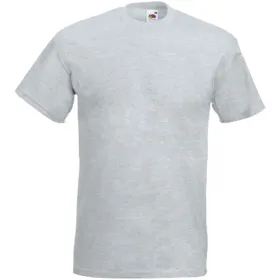 T-Shirt &quot;F181&quot; 100% Baumwolle Super Premium L, heather grey