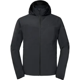 Ultralight Stretch Regenjacke &quot;PACKAWAY&quot; schwarz, M