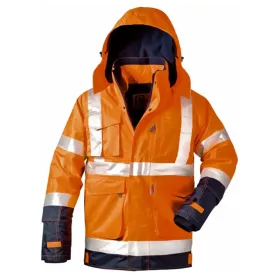 Warnschutz Jacke 2-in-1 &quot;PHILIPP&quot;orange/marine L