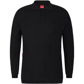 Multinorm Langarm-Poloshirt &quot;9255-287&quot; schwarz XL