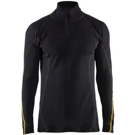 Flammschutz Unterhemd Half-Zip &quot;4796&quot; XS