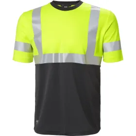 Warnschutz T-Shirt &quot;ADDVIS&quot; UV-Schutz gelb/schwarz, M
