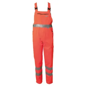 Warnschutz Latzhose &quot;UNI&quot; uni orange, 27