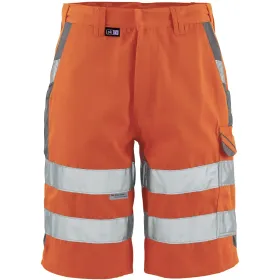 Warnschutz Shorts "WASH" orange/grau, 52