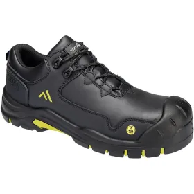 Sicherheitshalbschuhe S3S &quot;FC19&quot; schwarz/gelb 42