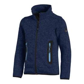 Kinder-Strickfleecejacke &quot;MATS&quot; KIDS 134/140, marine