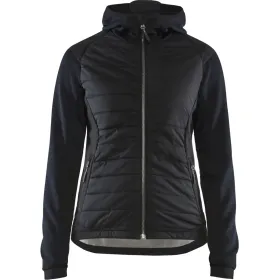 Damen Hybridjacke &quot;5931&quot; XL, Dunkelmarine/Schwarz