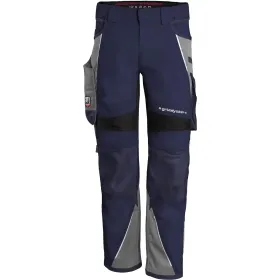 Bundhose &quot;IRON&quot; N52, marine/grau